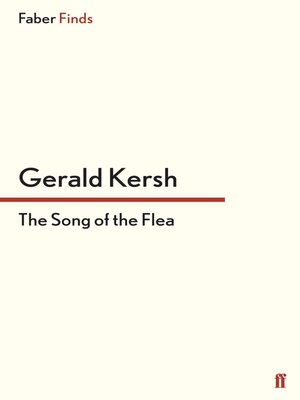 cover image of The Song of the Flea